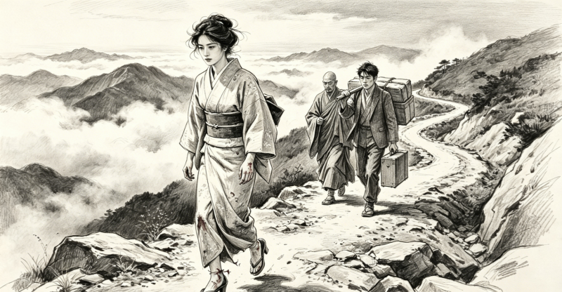 《趙家葛坊》   第十一章   癡情女千里尋郎 鬧婚場(chǎng)種留東洋2.png