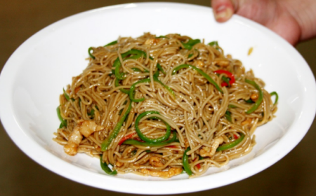 葛粉涼面